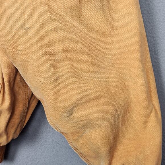 Walls Zero-Zone Jacket Mens 2XL Tall Tan Hooded Insulated Duck Canvas Work - Picture 9 of 16